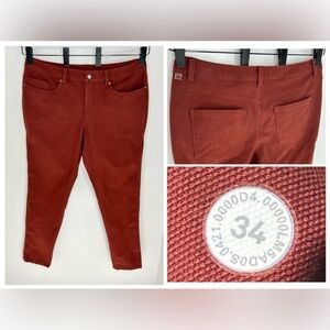 Lululemon ABC Skinny Fit Pant Utilitech Size 34x29‎ (Tag 34) Athleisure M5AD0S